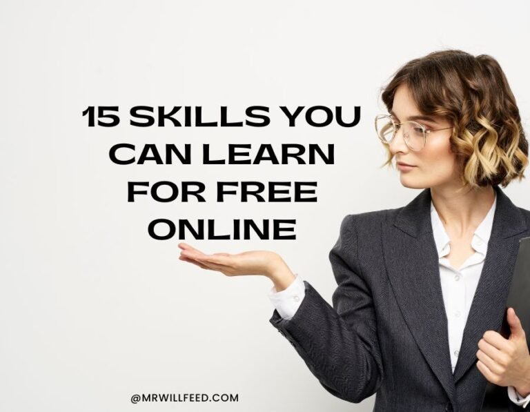 15 Skills You Can Learn for Free Online