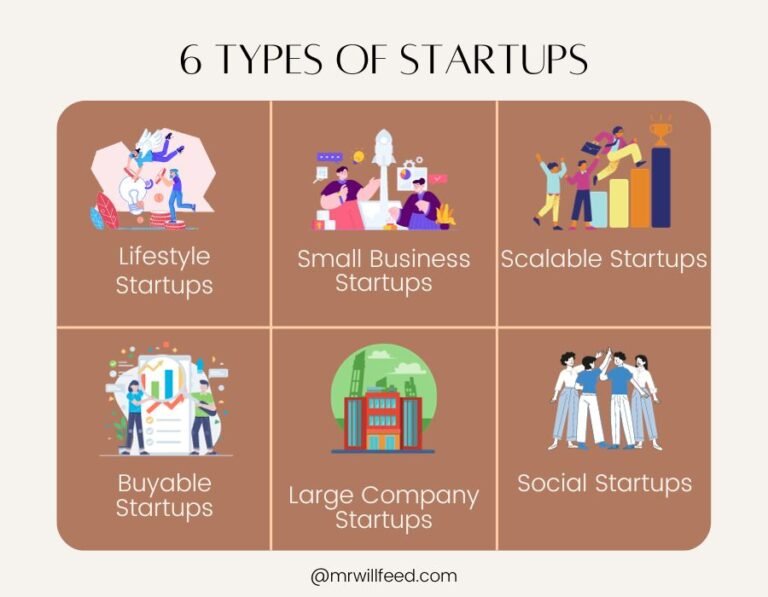 6 Types of Startups