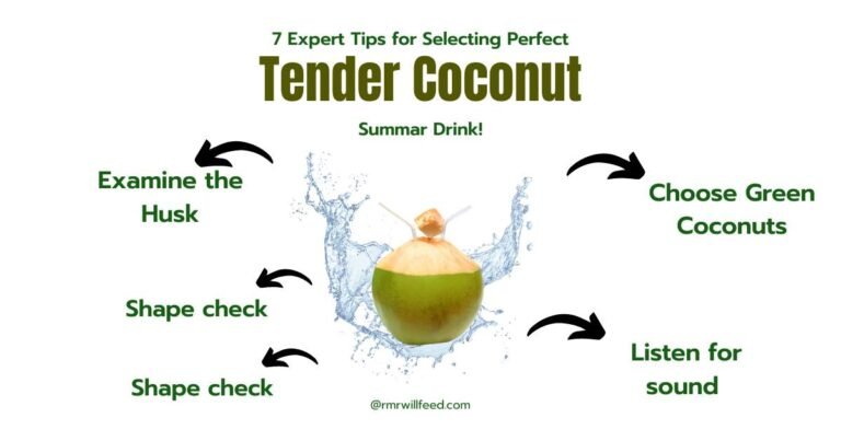 7 Expert Tips to choose best tender coconut to drink