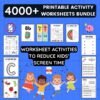 Kids Activities worksheets