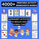 Kids Activities worksheets