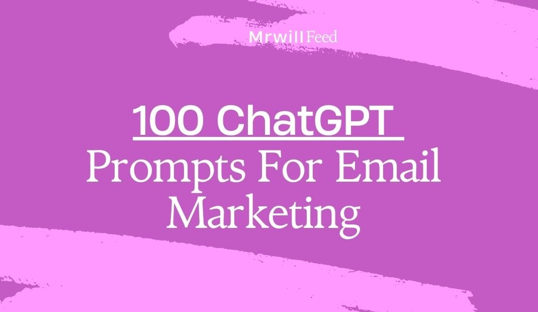 ChatGPT Prompts For Email Marketing