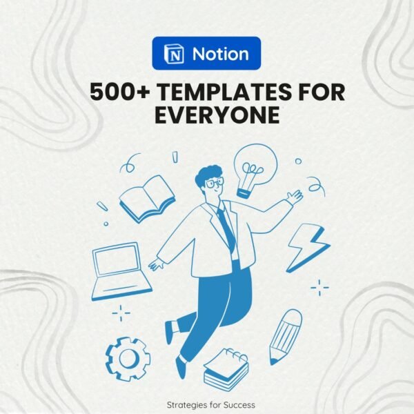 Notion 500+ Templates for everyone