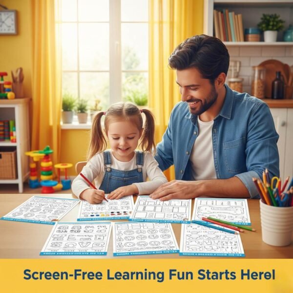 ,000+ Fun & Educational Activity Worksheets for Kids – Learn & Play Bundle - PDF download now