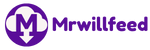 Mrwillfeed Logo with Name