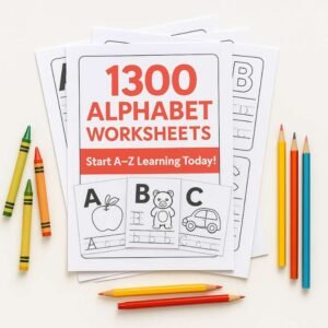 Alphabet Worksheets A–Z Activities for Kids