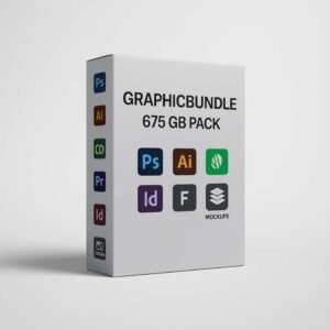 675 GB Graphic Design Bundle – All-in-One Pack