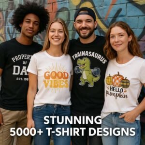 Stunning 5000+ T-Shirt Designs Bundle