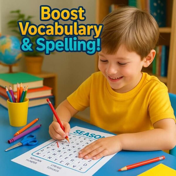 300+ Best Word Search Worksheets for Kids