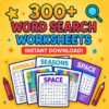 Word Search Worksheets for Kids