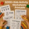 6000+ Fun & Educational Kids Worksheets