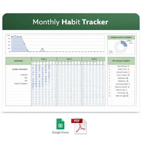 monthly-habit-tracker-google-sheets-printable-planner monthly-habit-tracker-google-sheets-printable-planner